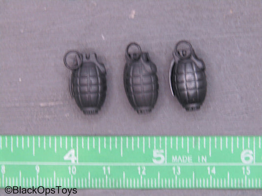 Black Frag Grenades