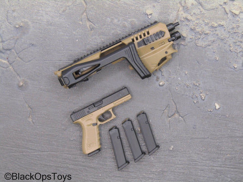 Compact Weapon Series 1 - Tan 9mm Pistol Conversion Kit