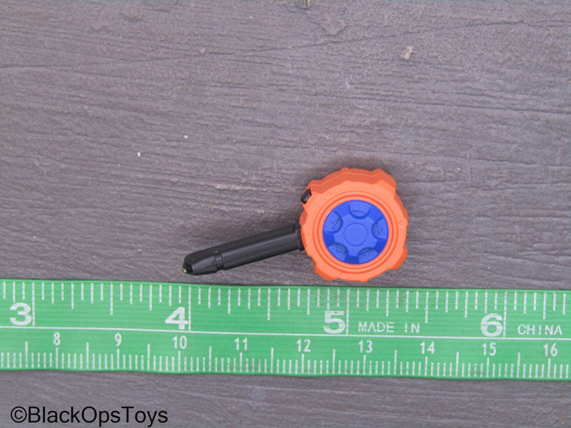 Load image into Gallery viewer, Compact Weapon Series 1 - Orange&amp; Blue 9mm Drum Magazine
