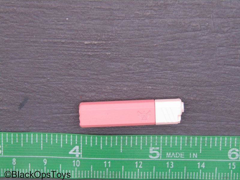 Load image into Gallery viewer, Compact Weapon Series 1 - Pink &amp; White 9mm Suppressor
