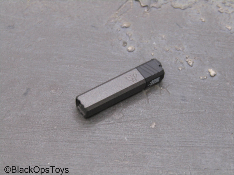 Load image into Gallery viewer, Compact Weapon Series 1 - Grey 9mm Suppressor
