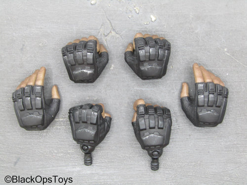 Star Wars Moff Gideon - AA Male Fingerless Gloved Hand Set