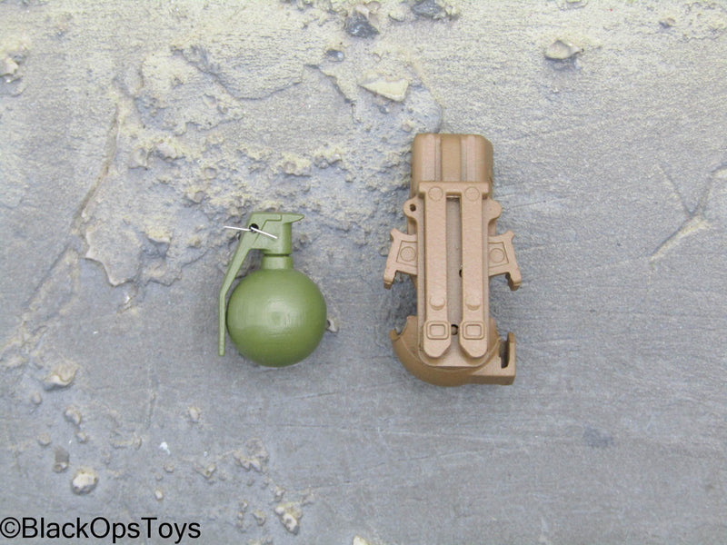 Load image into Gallery viewer, SMU Tier 1 Delta Force CST - M-67 Frag Grenade w/Holster
