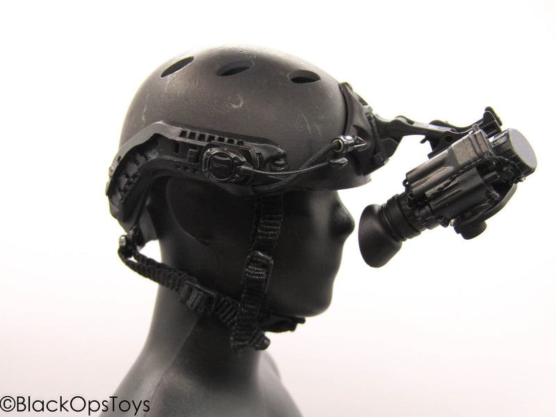 Load image into Gallery viewer, Black Helmet w/Monocular NVG Set
