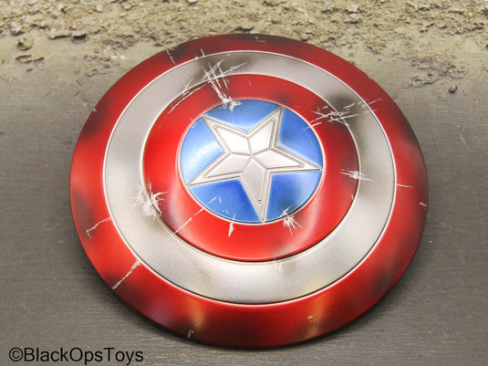 The Avengers - Captain America - Battle Damaged Adamantium Shield