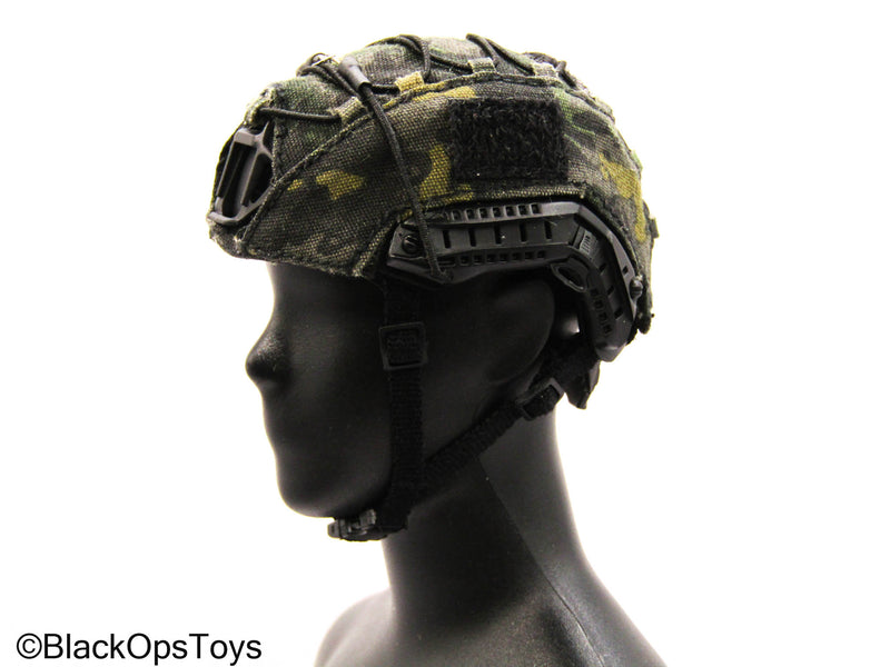 Load image into Gallery viewer, Miss Spesnaz - Black Multicam Helmet
