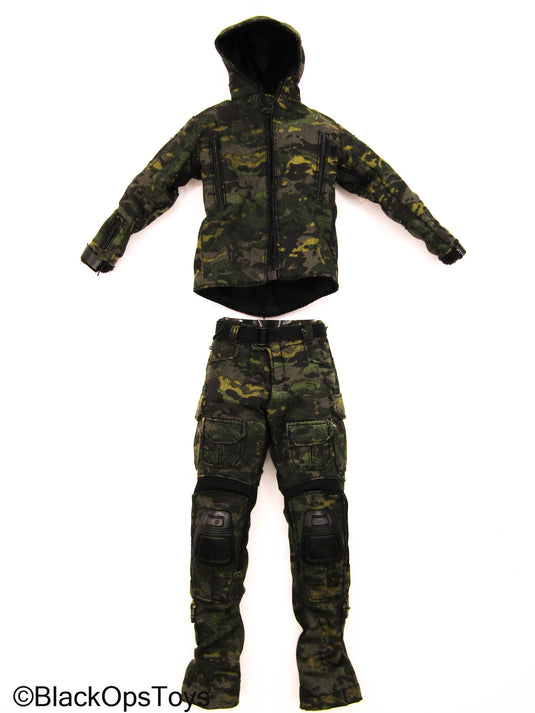 Miss Spesnaz - Female Black Multicam Combat Uniform Set