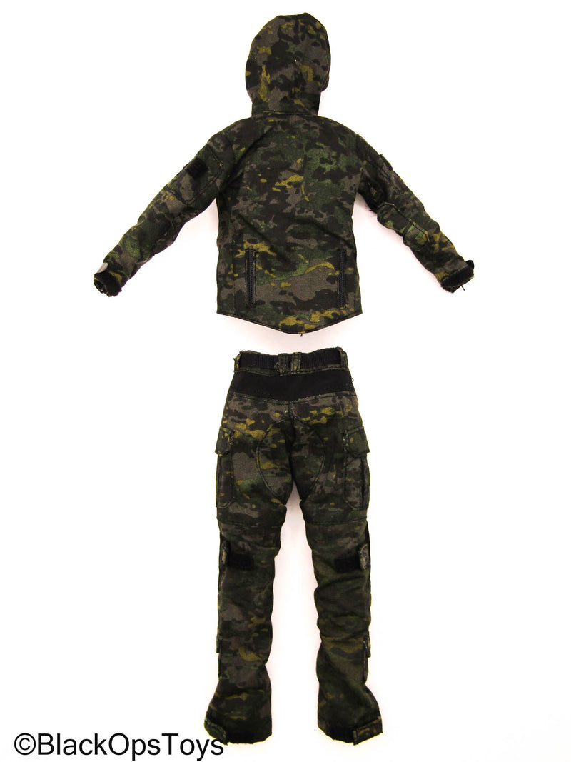 Load image into Gallery viewer, Miss Spesnaz - Female Black Multicam Combat Uniform Set
