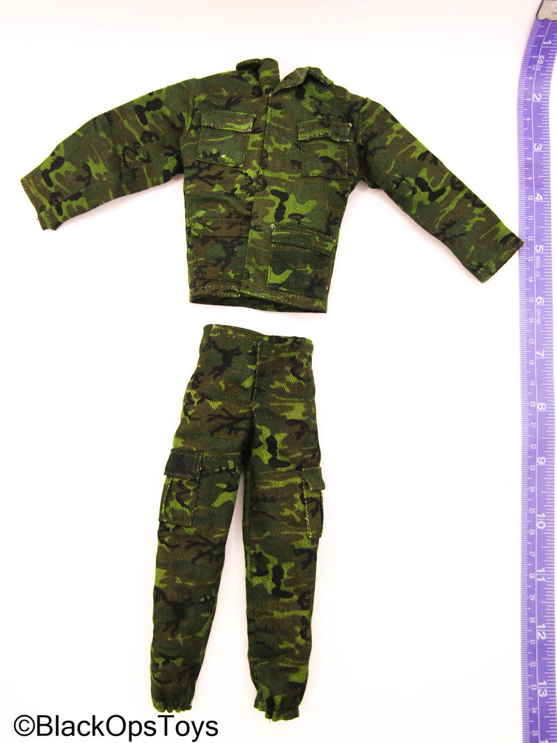 Load image into Gallery viewer, Woodland Camo Combat Uniform Set
