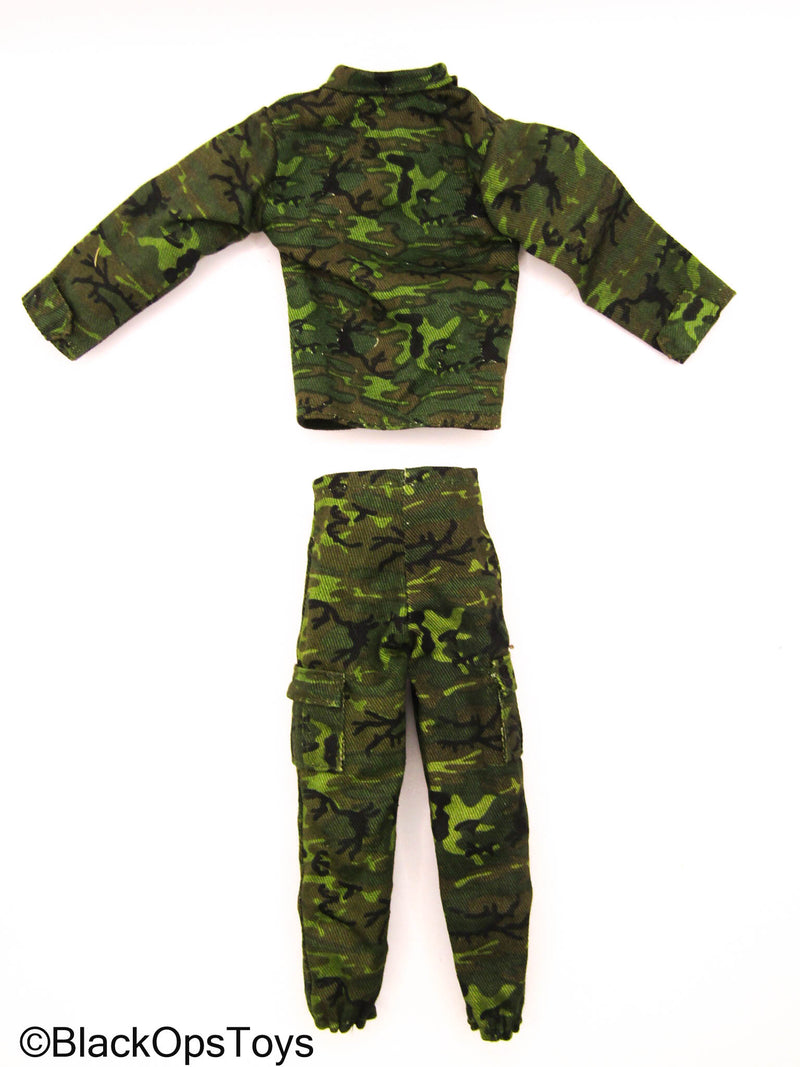 Load image into Gallery viewer, Woodland Camo Combat Uniform Set
