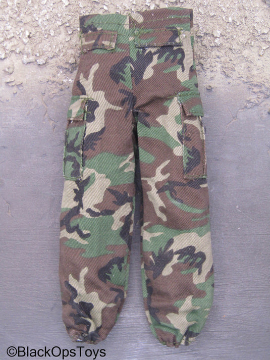 Woodland Camo Combat Pants