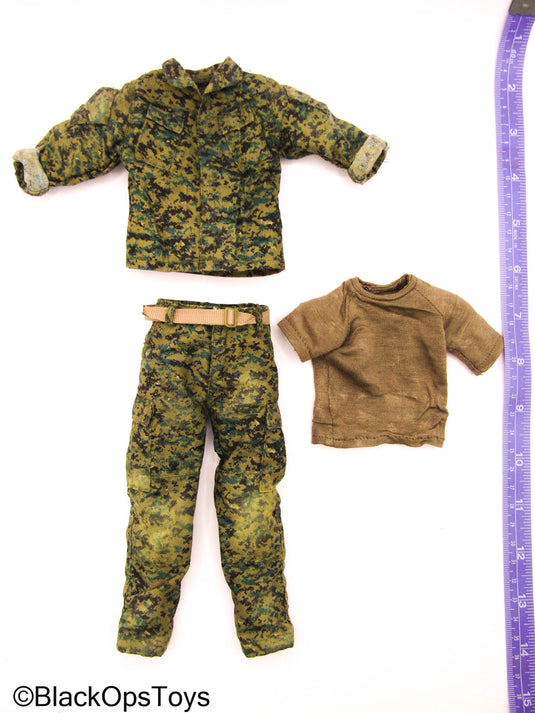 Woodland MARPAT Camo Combat Uniform Set