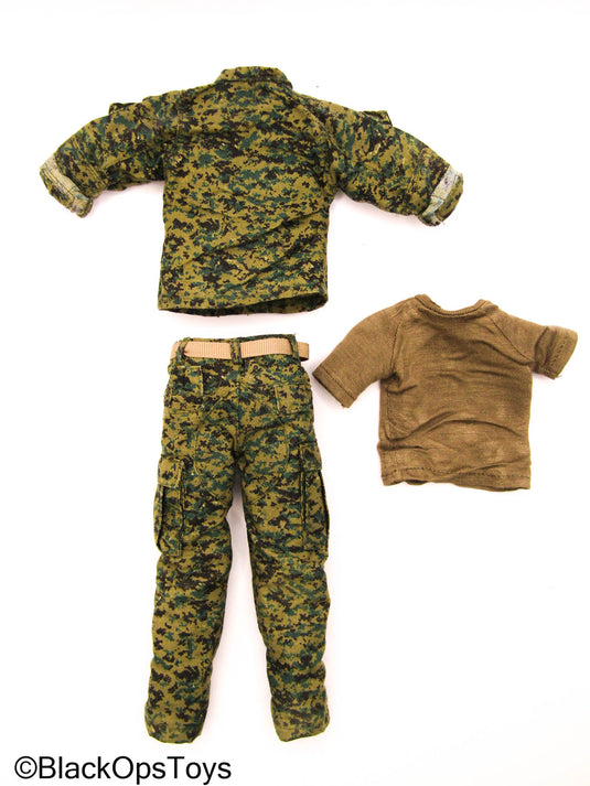 Woodland MARPAT Camo Combat Uniform Set