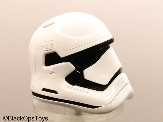 First Order Stormtrooper - White Helmeted Head Sculpt