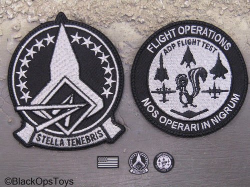 Hypersonic Jet Mission Test Pilot - Patch Set w/Life Size Patches