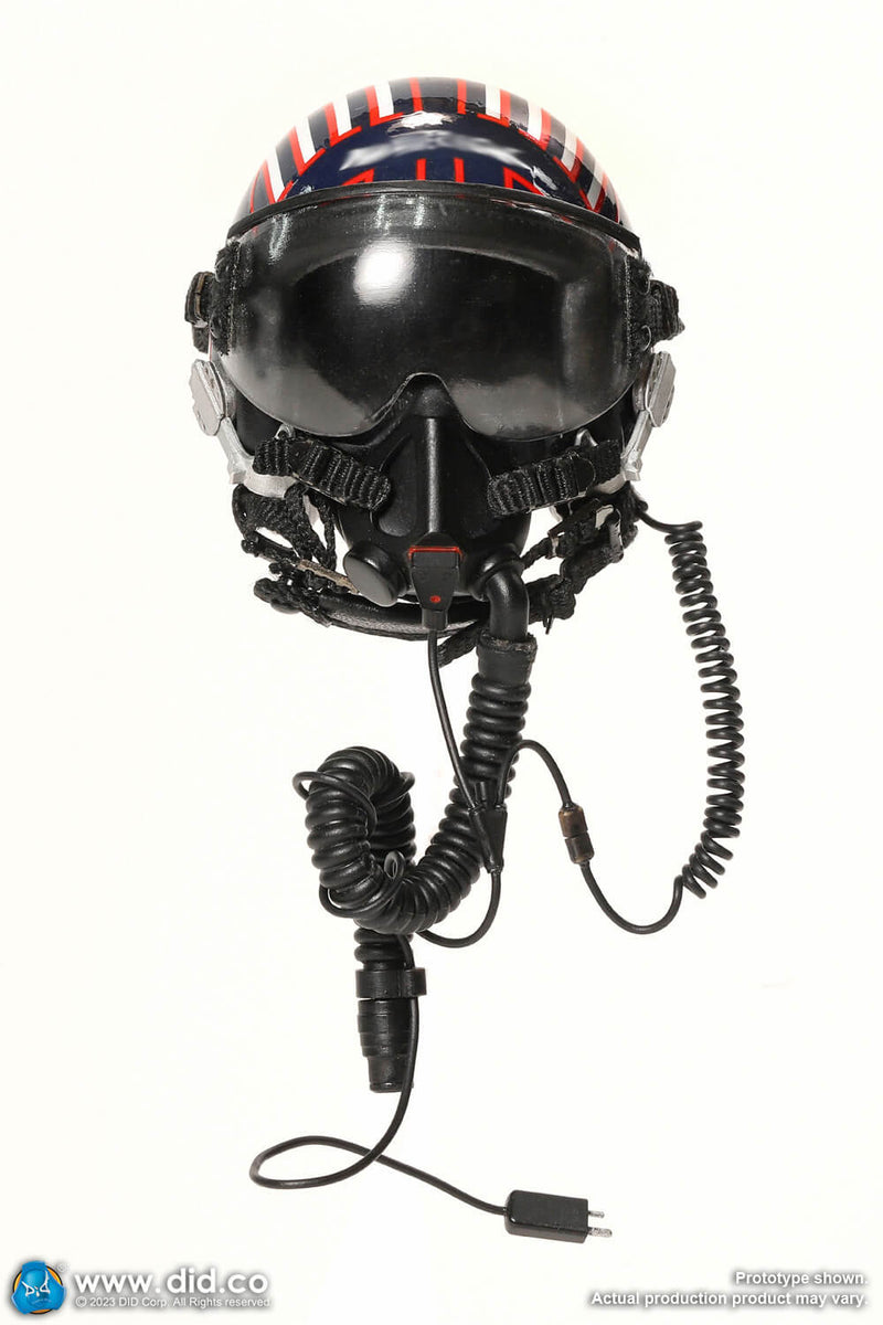 Load image into Gallery viewer, F/A-18E Pilot Captain Mitchell - Fighter Pilot Helmet w/Carry Bag
