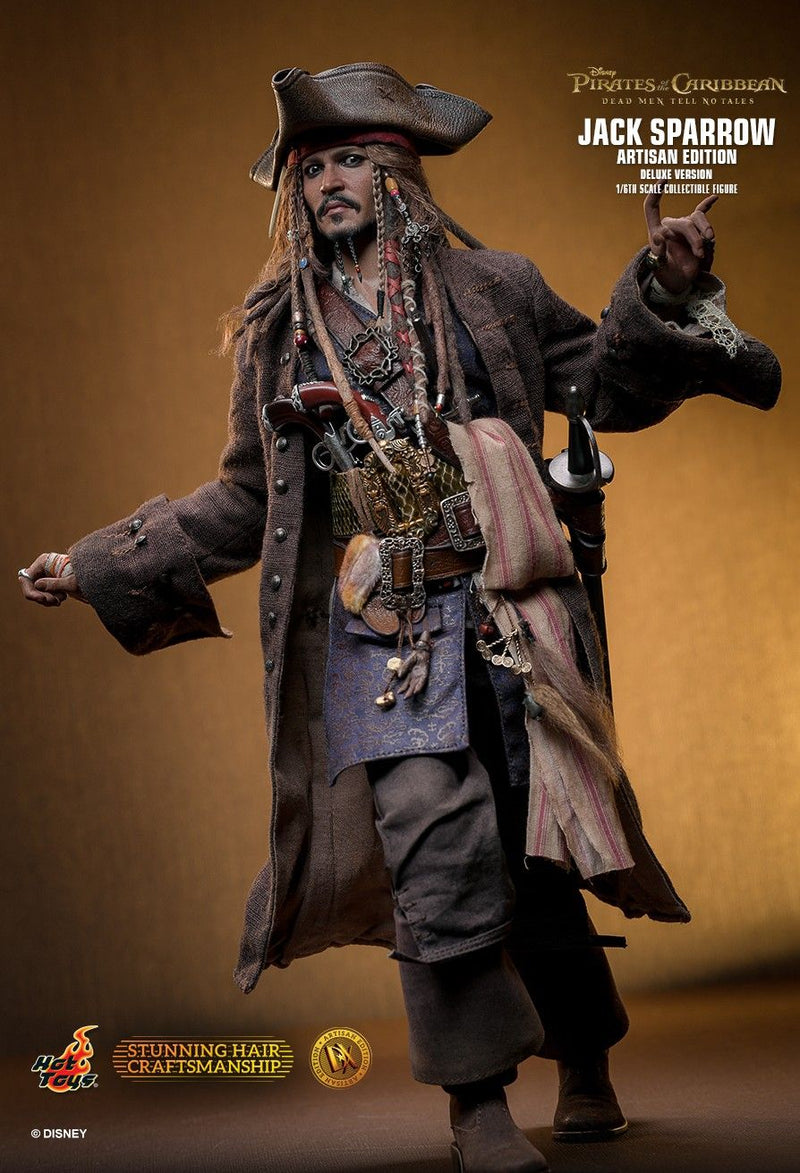 Load image into Gallery viewer, POTC - DMTNT - Captain Jack Sparrow Deluxe Artisan Edition - MINT IN BOX
