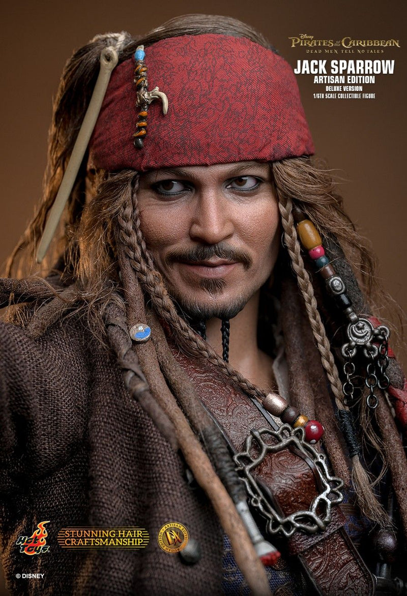 Load image into Gallery viewer, POTC - DMTNT - Captain Jack Sparrow Deluxe Artisan Edition - MINT IN BOX
