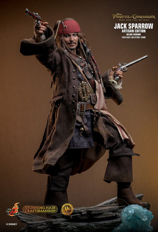 POTC - DMTNT - Captain Jack Sparrow Deluxe Artisan Edition - MINT IN BOX