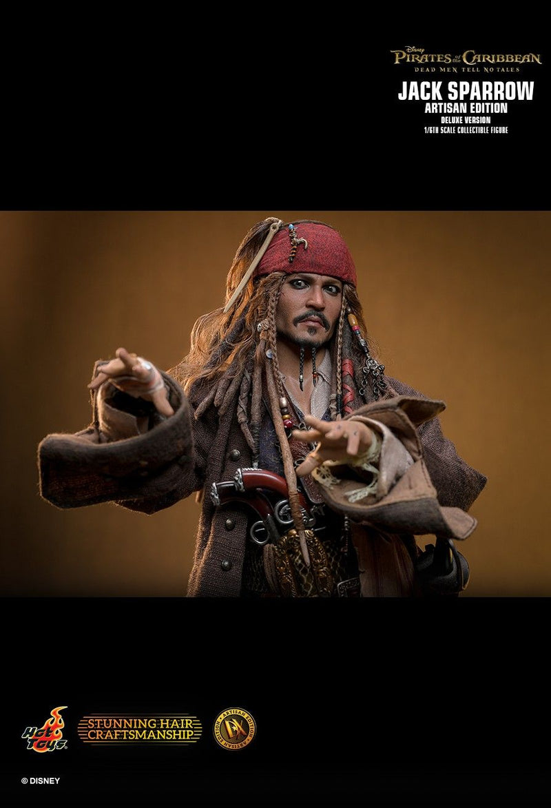 Load image into Gallery viewer, POTC - DMTNT - Captain Jack Sparrow Deluxe Artisan Edition - MINT IN BOX
