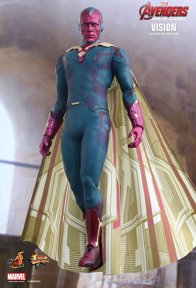 Load image into Gallery viewer, Avengers Age Of Ultron - Vison - Custom Painted Body w/Cape
