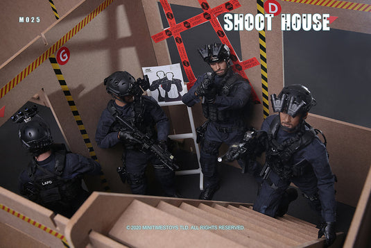 SWAT Shoot House Diorama COMBO- MINT IN BOX