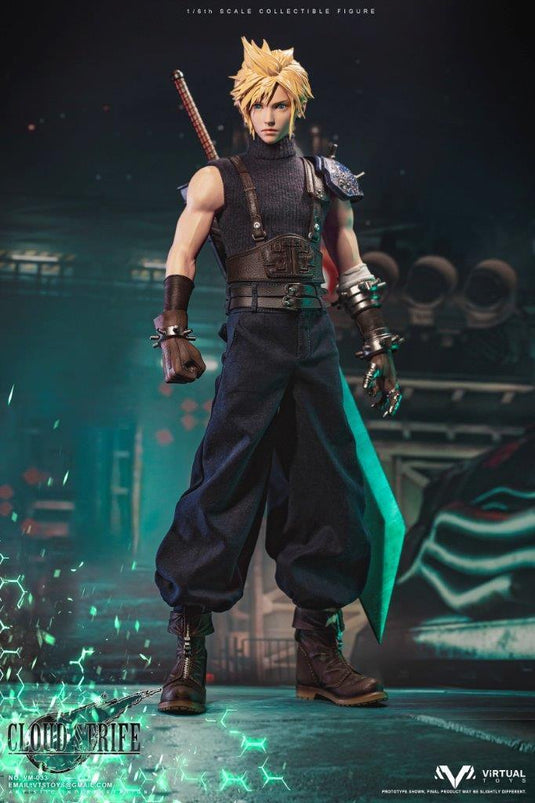 Cloud Strife - Male Base Body w/Seamless Arms & Head Sculpt