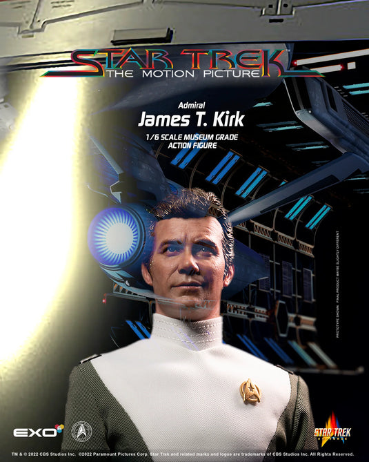 Star Trek TMP - Admiral James Tiberius Kirk - MINT IN BOX