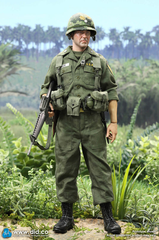 Vietnam US Army Lt. Col. Moore - OD Green Uniform Set