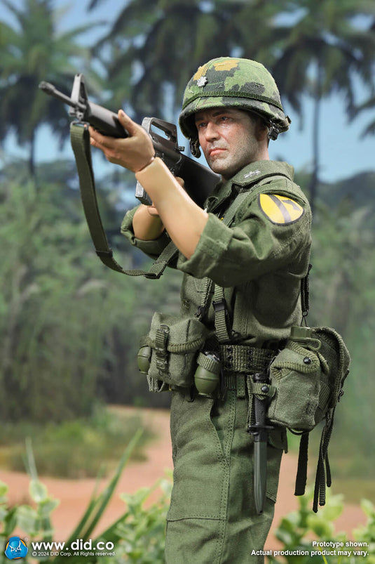 Vietnam US Army Lt. Col. Moore - OD Green Uniform Set