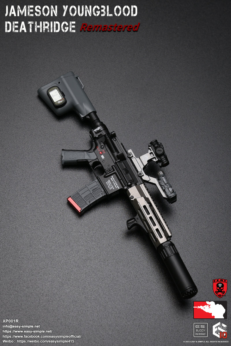 Load image into Gallery viewer, ZERT - Deathridge Remastered - 416 Rifle w/Folding Stock &amp; Attachment Set
