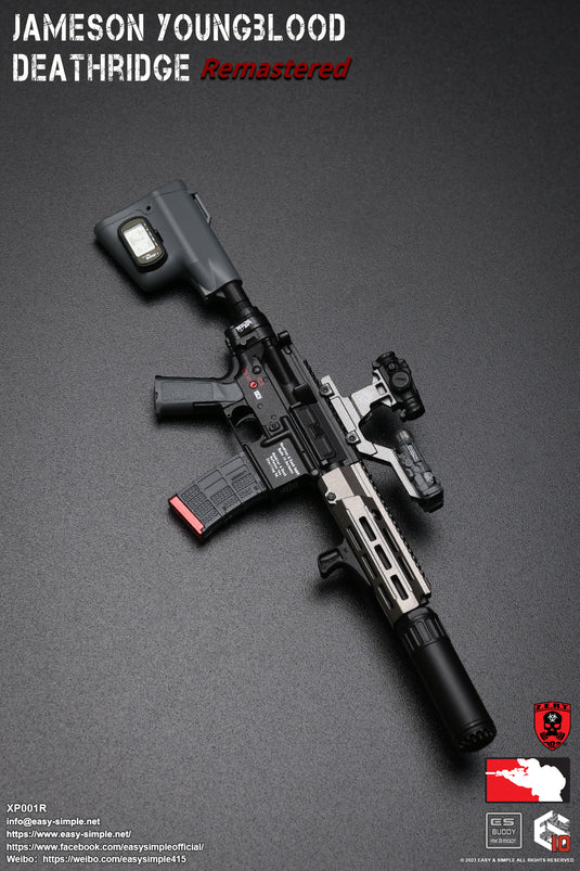 ZERT - Deathridge Remastered - 416 Rifle w/Folding Stock & Attachment Set