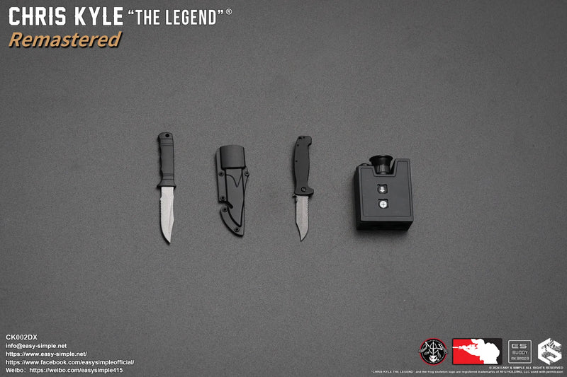 Load image into Gallery viewer, Chris Kyle &quot;The Legend&quot;® RMST DLX, Weapon Set &amp; Custom Headsculpt COMBO - MINT IN BOX
