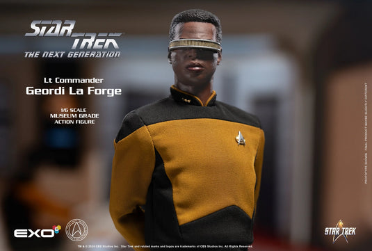 Star Trek TNG - LT Cmdr Geordi La Forge - SE - MINT IN BOX