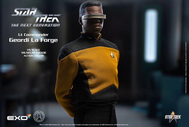 Load image into Gallery viewer, Star Trek TNG - LT Cmdr Geordi La Forge - SE - MINT IN BOX
