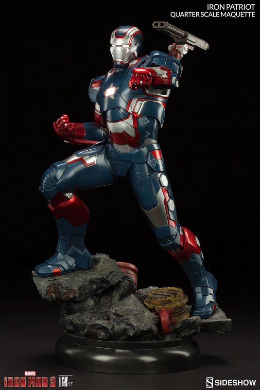 1/4 Scale - Iron Patriot - Maquette - MINT IN OPEN BOX