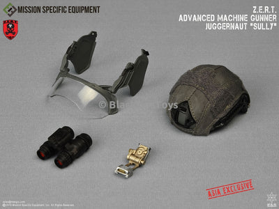 Load image into Gallery viewer, ZERT AMG Juggernaut - Grey Helmet w/NVG Set
