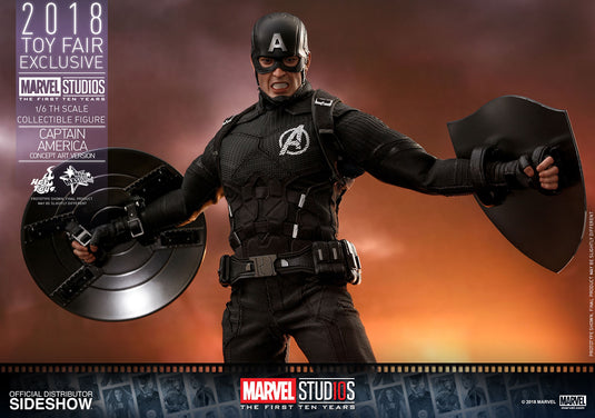 Captain America - Concept Art Version - CUSTOM MINT IN OPEN BOX