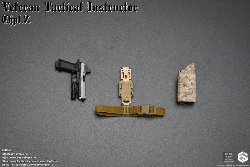 Load image into Gallery viewer, Veteran Tactical Instructor Chapter 2 3 Pack - MINT IN BOX
