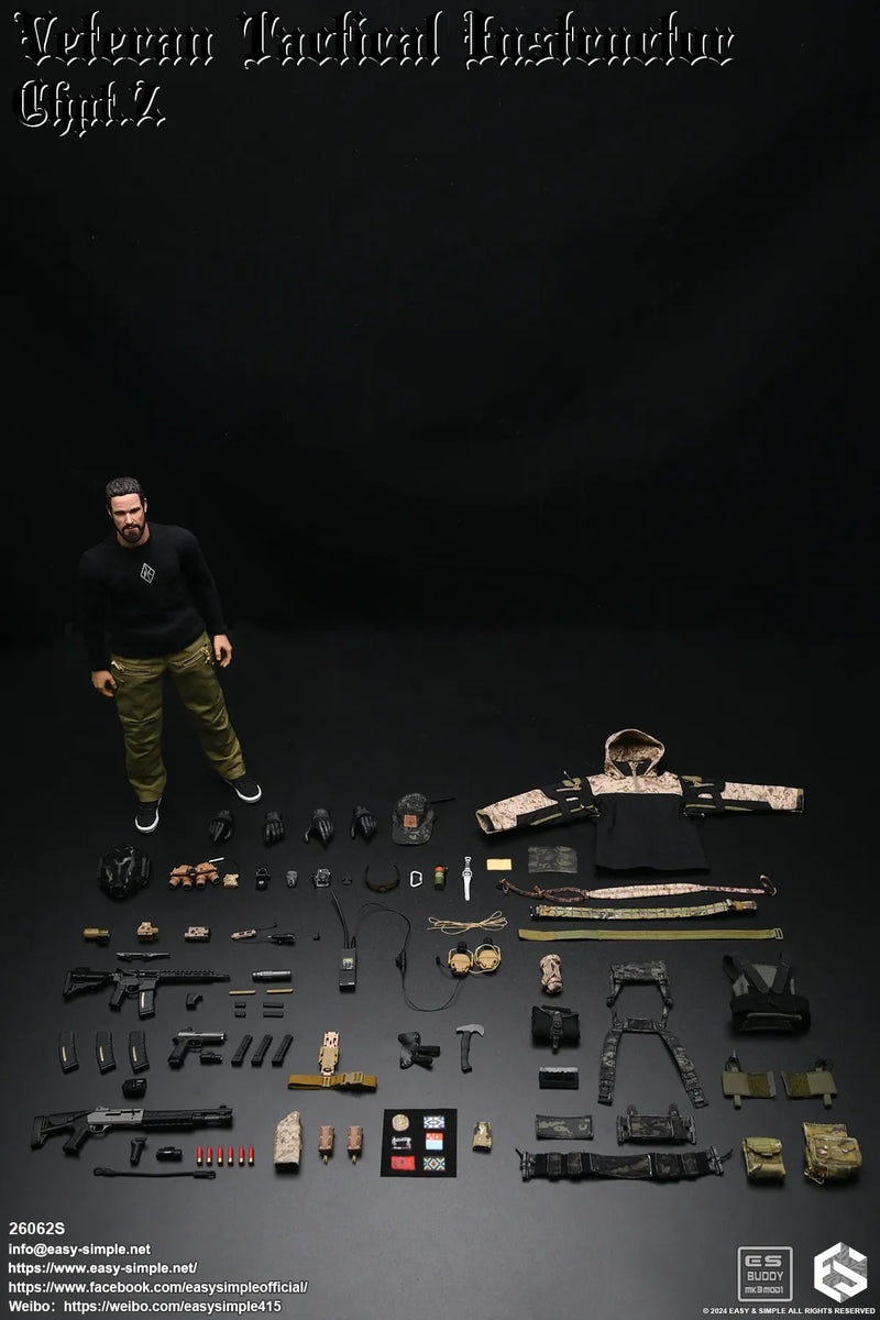 Load image into Gallery viewer, Veteran Tactical Instructor Chapter 2 3 Pack - MINT IN BOX
