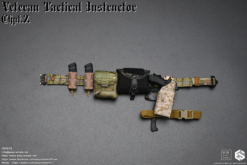 Load image into Gallery viewer, Veteran Tactical Instructor Chapter 2 3 Pack - MINT IN BOX
