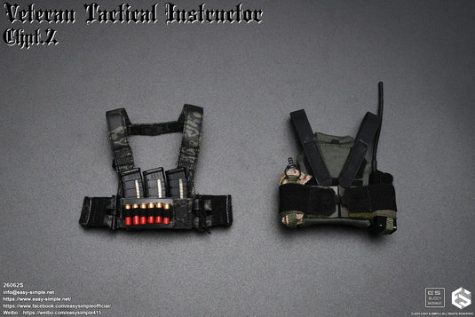 Veteran Tactical Instructor Chapter 2 3 Pack - MINT IN BOX