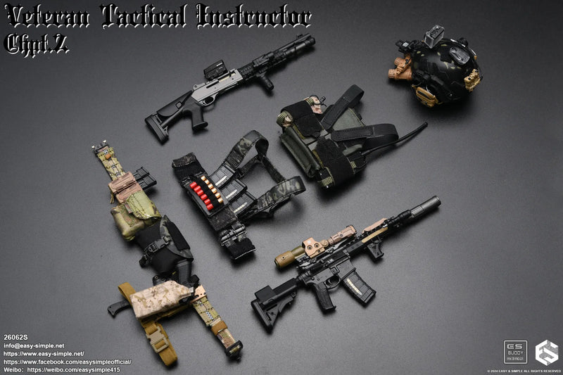 Load image into Gallery viewer, Veteran Tactical Instructor Chapter 2 3 Pack - MINT IN BOX
