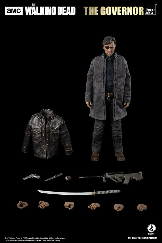 Load image into Gallery viewer, TWD - The Governor - Black Coat
