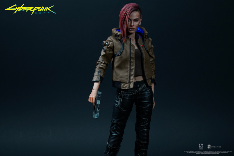 Load image into Gallery viewer, Cyberpunk 2077 V Female - Black Leather Like Female Pants
