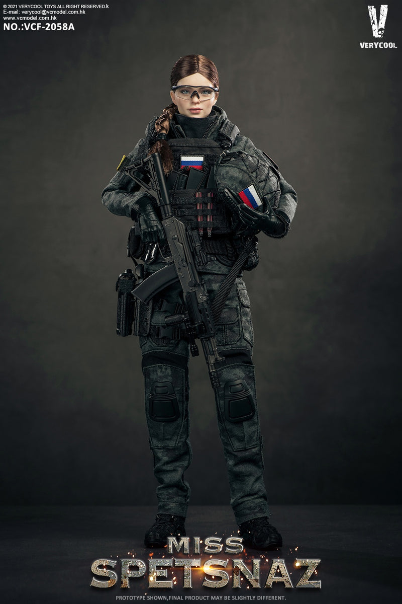 Load image into Gallery viewer, Miss Spesnaz - Black Multicam Helmet
