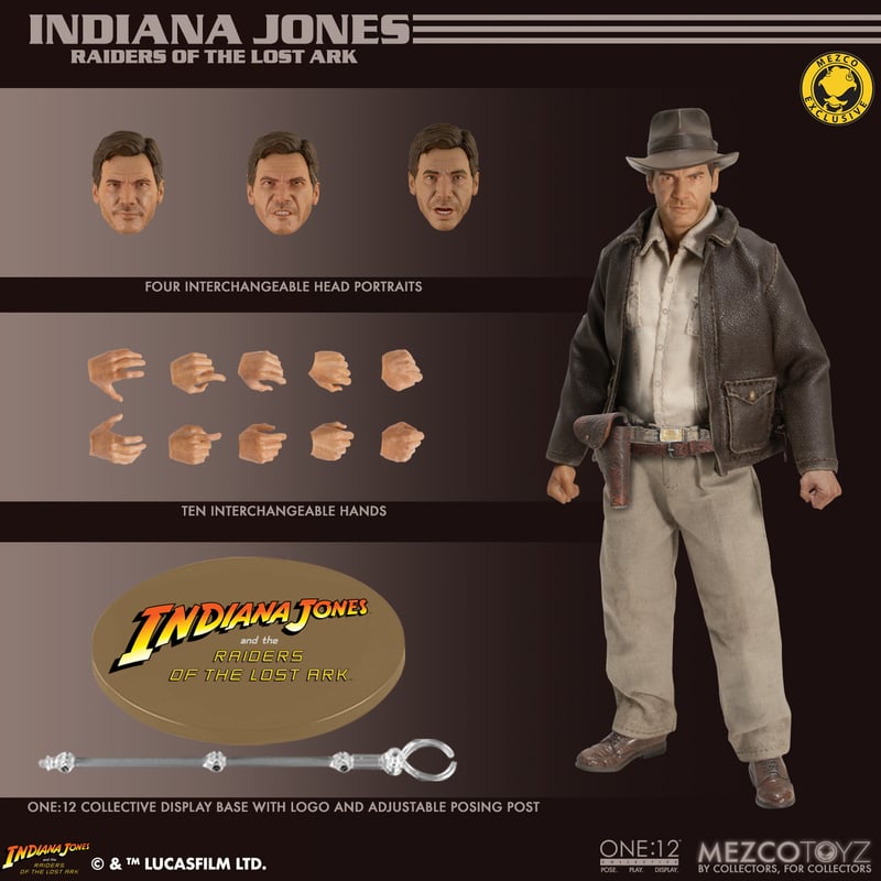 Load image into Gallery viewer, 1/12 - Indiana Jones - Raiders of the Lost Ark - MINT IN BOX
