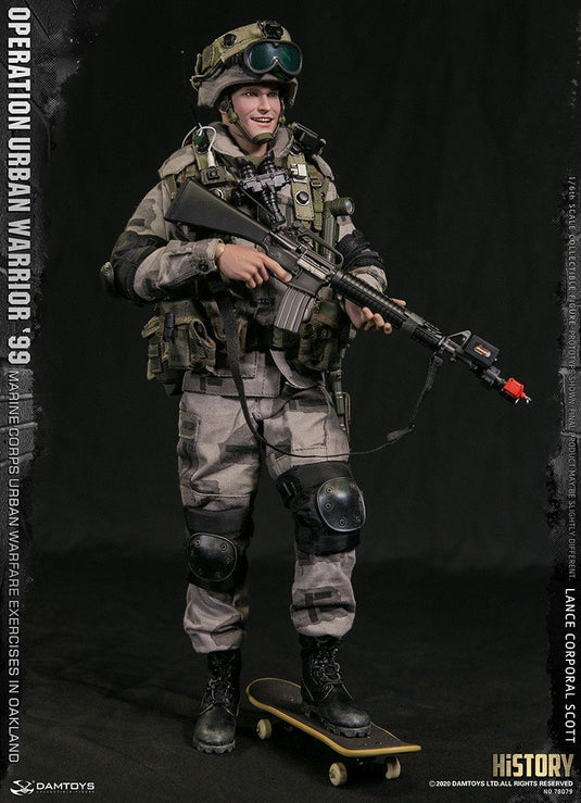 Operation Urban Warrior 99 - Male Head Sculpt