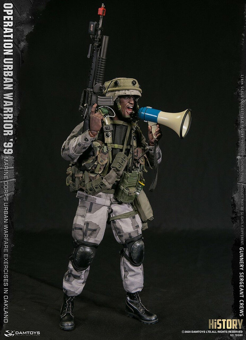 Load image into Gallery viewer, US Marine Gunnery Sergeant Crews - AA Male Head Sculpt
