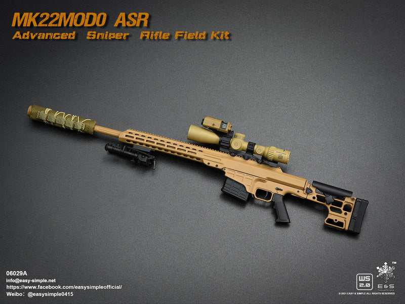 Load image into Gallery viewer, MK22MOD0 ASR Advanced Sniper Rifle Field Kit 5 Pack with BOT Exclusive - MINT IN BOX
